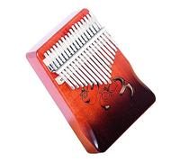 Professionale Kalimba Strumento Portatile Kalimba A Tastiera Con Dita In Legno Di Mogano A 17 Tasti Con Accessorio (Color : 07)