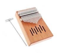 Professionale Kalimba Thumb Piano 17 Tasti Kalimba Scheda Singola In Mogano Mini Strumento A Tastiera Per Pianoforte Portatile