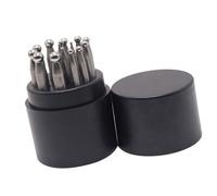 Professionale Lavorazione Dei Metalli Punzoni Set 15/17Pcs Robusto Acciaio Gioielli Artigianato Accessori Professionali di Creazione di Gioielli Strumento