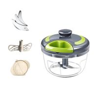 Professionale Manuale Dado Grinder Efficiente Frantoio Ergonomico ABS Manico Rapido Aglio Tritacarne Base Antiscivolo Gadget Cucina Strumento Chopper Aglio