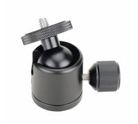 Professionale Miniatura Ballhead Tripod Adapter Preciso Angoli di Controllo Per Fotocamera Monopiede Videografia