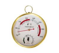 Professionale Montaggio A Parete Misuratori di Temperatura Igrometro Rivelatori per Saune Casa Quadranti Oversize Termometri Interni Temperatura Ambiente Igrometro Casa