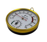 Professionale Montaggio A Parete Misuratori di Temperatura Igrometro Rivelatori per Saune Casa Quadranti Oversize Termometri Interni Temperatura Ambiente Igrometro Casa