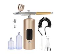 Professionale Multiuso Spruzzatore Pneumatico 7.4V Lega di Rame Design Adatto Per La Cura Della Pelle Creativo Aerografo Multi Ugello Aerografo Per Bellezza E