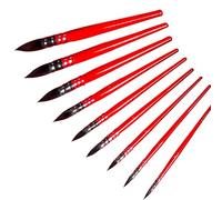 Professionale Nylon Setole Pennello Acquerello Fine Dettaglio Vernice Per Acrilico Guazzo Olio Pennello Per Artisti di Viaggio