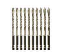 Professionale Odd Drill 4 Affilatrici seghettate Diminuito Scelta Uso Secco per Vetro, Marmo, Calcestruzzo, Esterni Quattro Denti Dentati Strano Trapano