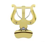 Professionale Oro Metallo Musica Holder Clip Per Trombone E Tromba Campana Marching Band Stand Accessorio Sicuro Foglio Keeper Attrezzature Leggere Per Musicisti Principianti Regali Attrezzatura