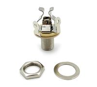 Professionale Ottone Pickup Chitarra Pickup Uscita Jacks Metallo Chitarra Presa Per Una Facile Installazione Compatto Ottone Bassi Chitarra Pickup