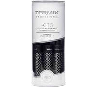 Professionale Pacco Di Cinque Spazzole Termiche per Capelli Rotonde Con Tubo in