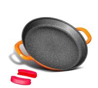 Professionale Padella Per Paella 40 cm - Padella Antiaderente - Induzione, fornetto - Alluminio - Pancake - Crepes - frittata