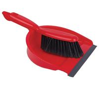 Professionale Paletta & Morbido Setole Spazzola Set, Rosso - 102940 - RED