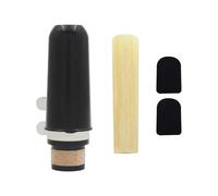 professionale per clarinetto Accessori Kit Bocchino Per Clarinetto Con Cappucci In Plastica Per Legatura Morsetto Per Cuscini Per Ance