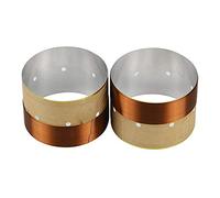 Professionale per film in titanio 75 5 MM Treble Bobine vocali altoparlante accessorio tweeter basso in alluminio bianco