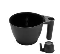 professionale per il colore dei capelli, contenitore per la miscelazione delle tinture per capelli, guida di misurazione integrata, strumento di miscelazione durevole, di colorazione