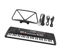 Professionale Pianoforte Elettronico Piano Elettrico Con Tastiera Digitale A 61 Tasti, 16 Toni, Con Microfono, Display A LED, Doppi Altoparlanti Stereo Incorporati