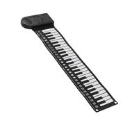 Professionale Pianoforte Elettronico Pianoforte Con Tastiera Digitale A 49 Tasti Pianoforte Roll-up Elettronico In Silicone Portatile Pianoforte Elettronico A Mano (Color : 01)