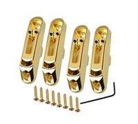 Professionale Ponte per Chitarra 1 Set 4 Corde In Lega Di Zinco Individuale A 4 Corde Per Basso A Ponte Ponte per Chitarra (Color : 02)
