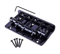 Professionale Ponte per Chitarra 1 Set Sistema A Ponte Singolo Tremolo A Sella Piatta A 5 Corde Per Mancini Per Chitarra Elettrica Con Barra Tremolo Ponte per Chitarra (Color : 02)