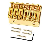 Professionale Ponte per Chitarra 6 Corde 65 Mm Guitar Bridge Saddle Cordiera Top Load Bridge Cordiera Chitarra Elettrica Parti Di Ricambio Ponte per Chitarra (Color : 02)