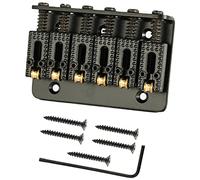 Professionale Ponte per Chitarra 6 Corde 65 Mm Guitar Bridge Saddle Cordiera Top Load Bridge Cordiera Chitarra Elettrica Parti Di Ricambio Ponte per Chitarra (Color : 01)