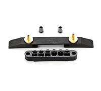 Professionale Ponte per Chitarra 6 Corde Guitar Bridge Roller Saddle Metal Palissandro Guitar Bridge Guitar Wide Body Bridge Accessori Ponte per Chitarra