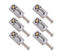 Professionale Ponte per Chitarra 6 Pcs Roller Bridge Tremolo Selle Set Strumento Musicale Per For ST Per For TL Chitarra Elettrica Sella Ponte Di Ricambio Ponte per Chitarra (Color : 03)
