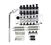 Professionale Ponte per Chitarra Chitarra Elettrica Argento Double Shaker Bridge Tremolo System Bridge Set Per Chitarra Elettrica Double Shaker Ponte per Chitarra