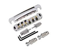 Professionale Ponte per Chitarra Chitarra Elettrica Ponte Per Chitarra In Metallo Ponte Di Bloccaggio E Cordiera Set Per For LP Per Parti Di Chitarra Elettrica For For SG Ponte per Chitarra (Color :