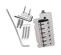 Professionale Ponte per Chitarra Chitarra In Metallo Tremolo Bridge Tailpiece Roller Saddle Set Per Chitarra Elettrica For For ST Fai Da Te Ponte per Chitarra