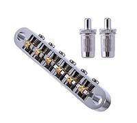 Professionale Ponte per Chitarra Chitarra Roller Saddle Bridge Con Viti Parti Di Chitarra Elettrica Per Accessori Regalo Ponte per Chitarra (Color : 02)
