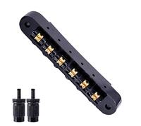 Professionale Ponte per Chitarra Chitarra Roller Saddle Bridge Con Viti Parti Di Chitarra Elettrica Per Accessori Regalo Ponte per Chitarra (Color : 01)