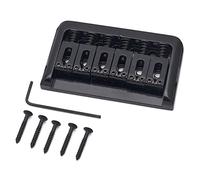 Professionale Ponte per Chitarra Corda Per Chitarra Elettrica Attraverso Il Ponte Del Corpo Parti A Coda Rigida A Ponte Fisso A 6 Corde Ponte per Chitarra (Color : 01)