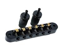 Professionale Ponte per Chitarra Guitar Roller Saddle Guitar Bridge Con Stud Upper Regulator Bridge Compatibile Per Chitarra Elettrica Ponte per Chitarra (Color : 01)