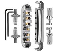 Professionale Ponte per Chitarra Kit Di Cordiera Per Ponte A Sella A Rullo Con Borchie Abbinate Compatibili Per Chitarra Elettrica Ponte per Chitarra (Color : 02)