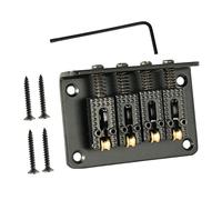 Professionale Ponte per Chitarra Ponte A Rullo A Coda Rigida In Lega Di Zinco A 4 Corde Per Kit Di Accessori Per Chitarre Box Ponte per Chitarra (Color : 01)