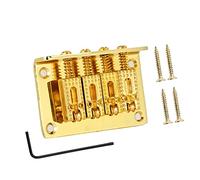 Professionale Ponte per Chitarra Ponte A Rullo A Coda Rigida In Lega Di Zinco A 4 Corde Per Kit Di Accessori Per Chitarre Box Ponte per Chitarra (Color : 02)