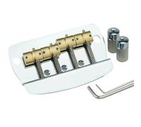 Professionale Ponte Per Chitarra Ponte Per Basso A 4 Corde/5 Corde Stile Con Materiale Principale In Ottone Saddl(4 String CR)