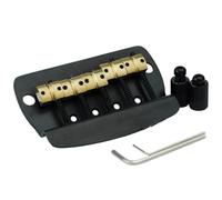 Professionale Ponte Per Chitarra Ponte Per Basso Standard A 4 Corde/5 Corde Stile Con Materiale Principale In Ottone Saddl(5 String BK)