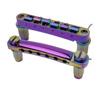 Professionale Ponte Per Chitarra Ponte Per Chitarra Elettrica E Cordiera Con Barra Di Arresto Con Ancore Borchie Accessori Standard Strumenti Musicali(RB)