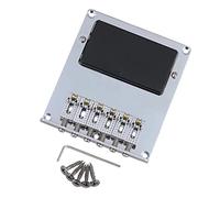 Professionale Ponte per Chitarra Posacenere A Sella Per Chitarra 6 Set Humbucker Con Viti Chiave A Brugola Ponte per Chitarra