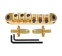 Professionale Ponte per Chitarra Set Di Parti Di Ricambio Per Chitarra Elettrica Kit Ponte A Sella Per Rullo Per Chitarra Per Sostituzione Ingranaggi Ponte per Chitarra (Color : 02)