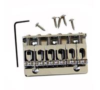 Professionale Ponte per Chitarra Strumenti Musicali Parti Chitarra Elettrica Tremolo 6 Corde Rullo Chitarra Ponte Hardtail Con Viti Ponte per Chitarra