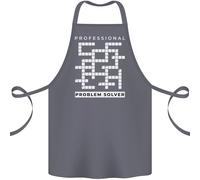 Professionale Problematiche Risolvi Cruciverba Nerd Cotone Grembiule 100%