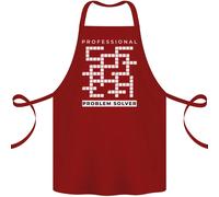 Professionale Problematiche Risolvi Cruciverba Nerd Cotone Grembiule 100%