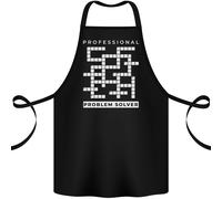 Professionale Problematiche Risolvi Cruciverba Nerd Cotone Grembiule 100%