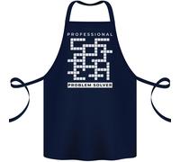 Professionale Problematiche Risolvi Cruciverba Nerd Cotone Grembiule 100%