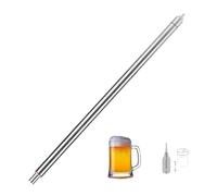 Professionale Riempitore per bottiglie di birra 13,7 in acciaio inossidabile, caricato a molla bottiglia di birra riempitrice