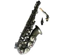 Professionale Sassofono Sassofono Contralto Nero Opaco E Flat Eb Sax Strumenti Musicali Con Custodia Accessori