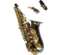 Professionale Sassofono Sassofono Soprano Sib Nichelato Nero Ottone Sax Bocchino Professionale Patch Pad Ance Scatola Rigida (Color : Ordinary bag)