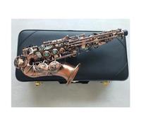 Professionale Sassofono Sassofono Strumento Musicale In Sib Sassofono Soprano Curvo In Rame Fosforato Con Bocchino